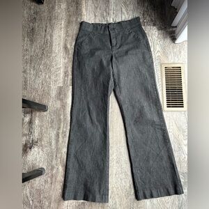 Ladies Black Lee  No Gap Waistband slacks Size 6 medium
